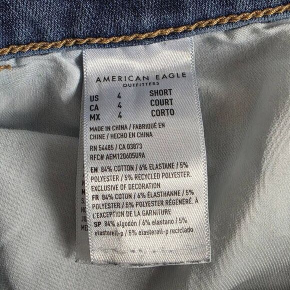 American Eagle The Dream Jean Skinny Women 4 Short - Picture 6 of 7